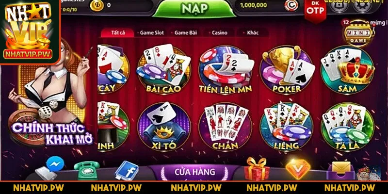 Nhiều cái tên nổi bật có mặt trong danh sách các game bài uy tín