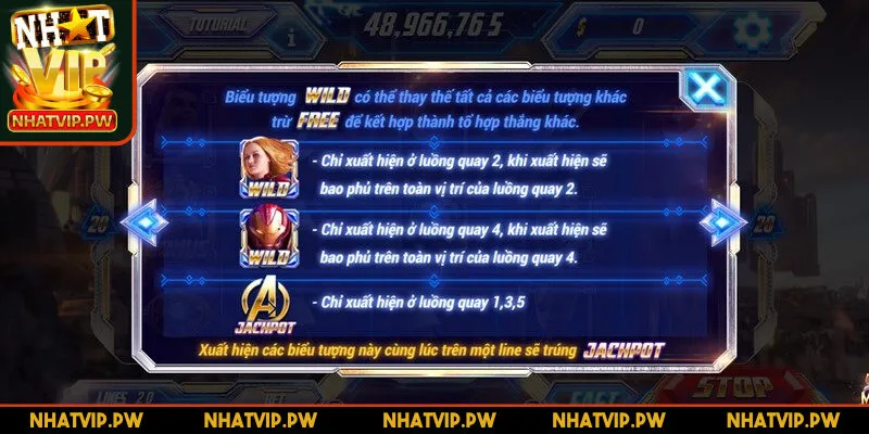 Tính năng nổi bật chỉ có tại nổ hũ Avenger